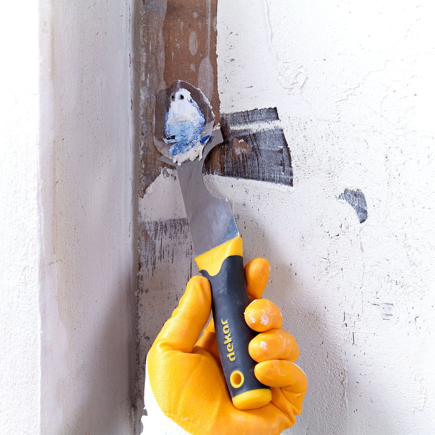 DEKOR Painters Tool - 2.56" - German Stainless Steel - Soft Grip