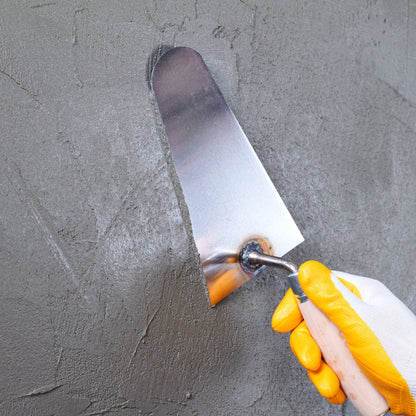 DEKOR Plaster and Brick Trowel - 8" - German Stainless Steel - Wooden Handle