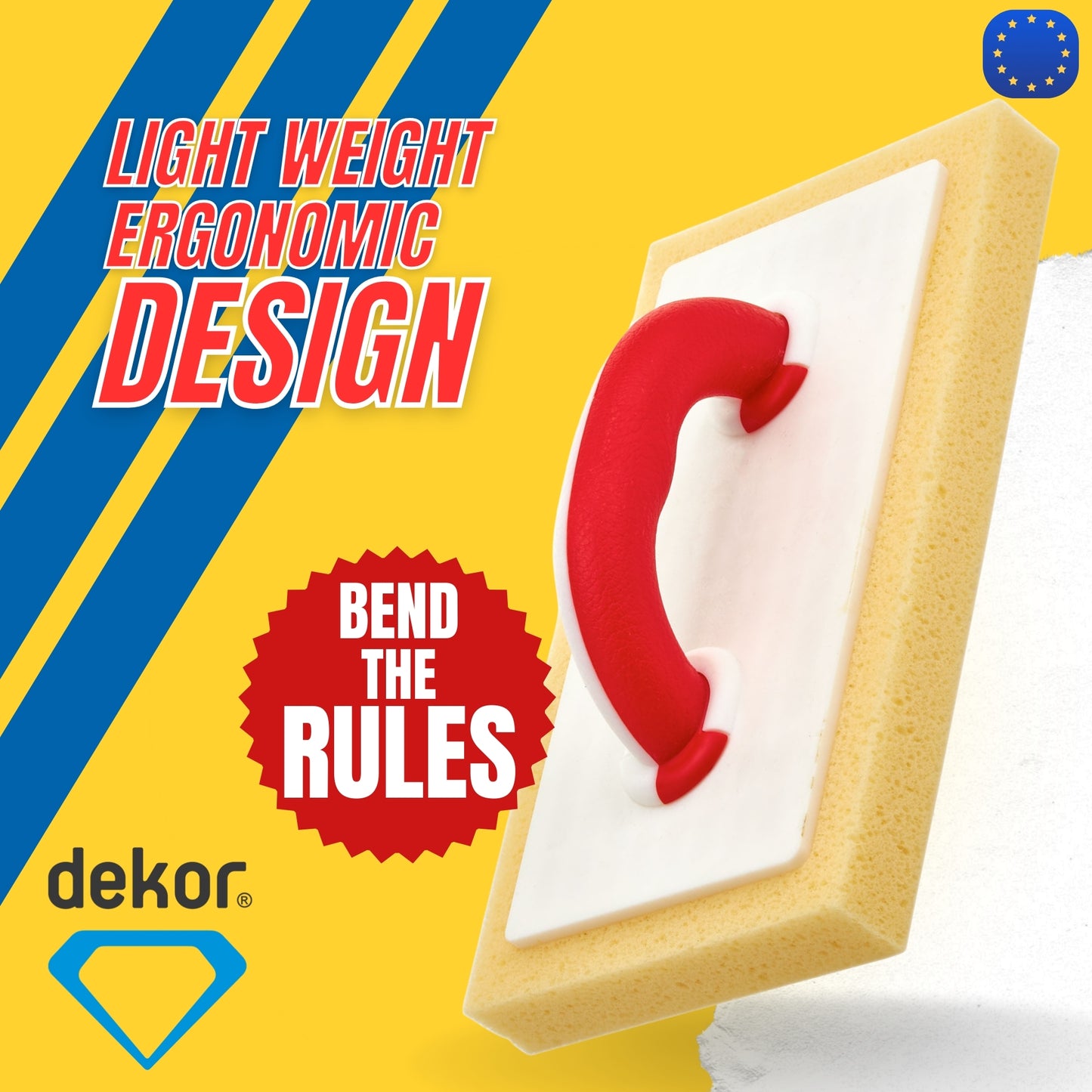 DEKOR Sponge Float - 12" x 6.30"