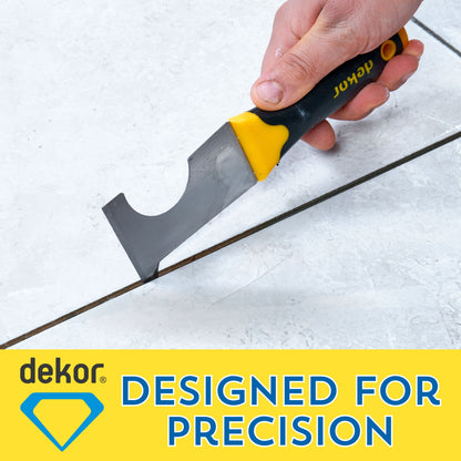 DEKOR Painters Tool - 2.56" - German Stainless Steel - Soft Grip