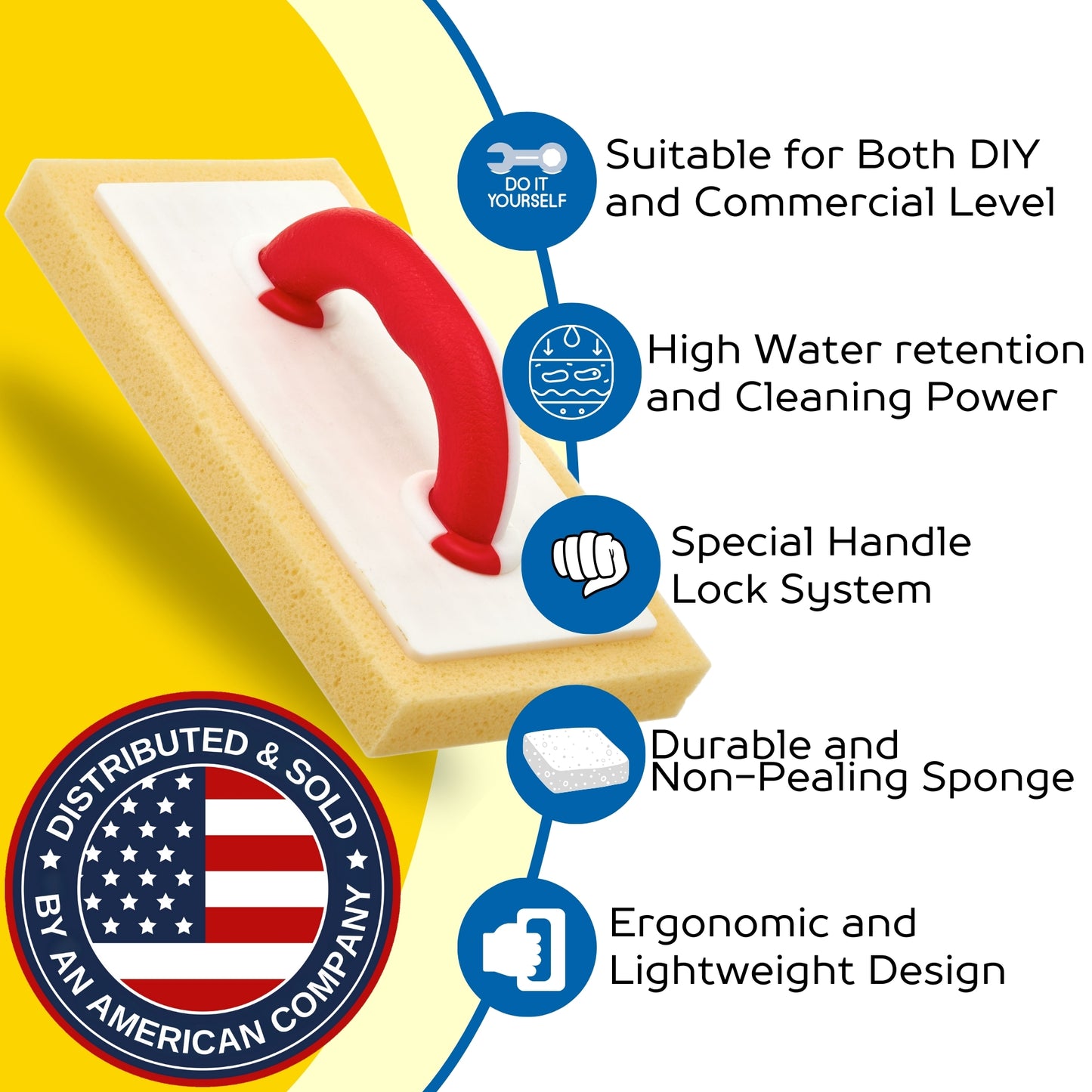 DEKOR Sponge Float - 12" x 6.30"